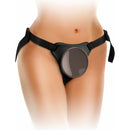 STRAP-ON 8" ACOLCHOADO BODY DOCK COM TESTÍCULOS KING COCK ELITE