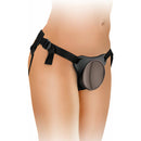 STRAP-ON 8" ACOLCHOADO BODY DOCK COM TESTÍCULOS KING COCK ELITE