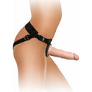 STRAP-ON 8" ACOLCHOADO BODY DOCK COM TESTÍCULOS KING COCK ELITE