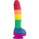 DILDO COLOURS PRIDE EDITION 8"