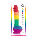 DILDO COLOURS PRIDE EDITION 8"