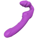STRAP-ON DOUBLE DIPPER SEM CINTO COM VIBRAÇÃO