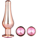 PLUG ANAL DOURADO ALONGADO
