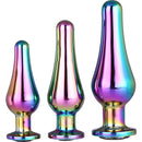 PLUG ANAL MULTICOLOR ALONGADO
