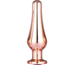PLUG ANAL DOURADO ALONGADO