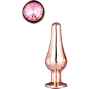 PLUG ANAL DOURADO ALONGADO