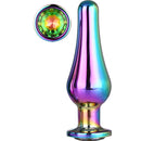 PLUG ANAL MULTICOLOR ALONGADO