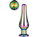 PLUG ANAL MULTICOLOR ALONGADO