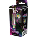 PLUG ANAL MULTICOLOR ALONGADO