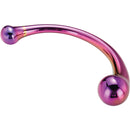 PLUG DE VIDRO CURVED WAND DA GLAMOUR GLASS