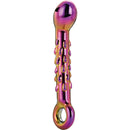 PLUG DE VIDRO RIBBED G-SPOT DILDO DA GLAMOUR GLASS