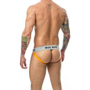 JOCKSTRAP MOB STRIPE CLASSIC EM LARANJA