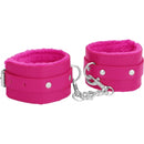 ALGEMAS OUCH! PLUSH LEATHER WRIST CUFFS