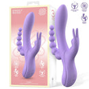 VIBRADOR ENGILY ROSS LINDSAY COM CADEIA ANAL SILICONE FLEXÍVEL 2 MOTORES