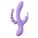 VIBRADOR ENGILY ROSS LINDSAY COM CADEIA ANAL SILICONE FLEXÍVEL 2 MOTORES