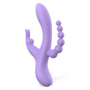 VIBRADOR ENGILY ROSS LINDSAY COM CADEIA ANAL SILICONE FLEXÍVEL 2 MOTORES