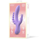 VIBRADOR ENGILY ROSS LINDSAY COM CADEIA ANAL SILICONE FLEXÍVEL 2 MOTORES