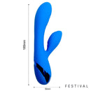 VIBRADOR MARNA USB AZUL
