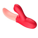 VIBRADOR COM ESTIMULAÇÃO DE LÍNGUA E PULSAÇÃO USB