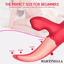 VIBRADOR COM ESTIMULAÇÃO DE LÍNGUA E PULSAÇÃO USB