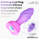 PLUG ANAL MOXY COM ROTAÇÃO 360.º E APP