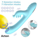 VIBRADOR COM BOLA DE MASSAGEM MURLY SOFT 360º COM DUPLA VIBRAÇÃO - 3 MOTORES