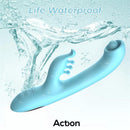 VIBRADOR COM BOLA DE MASSAGEM MURLY SOFT 360º COM DUPLA VIBRAÇÃO - 3 MOTORES