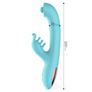 VIBRADOR COM BOLA DE MASSAGEM MURLY SOFT 360º COM DUPLA VIBRAÇÃO - 3 MOTORES