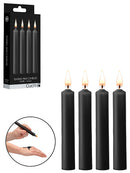 VELAS LARGAS PARA BDSM PRETAS 4 UNID