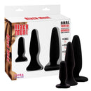 CONJUNTO DE PLUGS ANAIS PARA TREINO DE SILICONE
