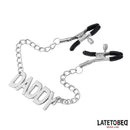PINÇAS PARA MAMILOS DADDY COM CORRENTE