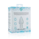 PLUG ANAL GILDO EM VIDRO Nº24