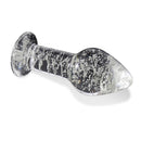 PLUG ANAL DE VIDRO QUE BRILHA NO ESCURO