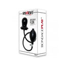 PLUG ANAL INSUFLÁVEL PRETO