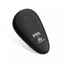 OVO VIBRATÓRIO RALAN PRETO DE SILICONE USB COM CONTROLO REMOTO
