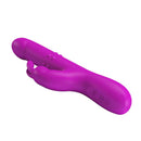 VIBRADOR PRETTYLOVE REESE COM GRÃOS GIRATÓRIOS E IMPULSO