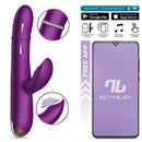 VIBRADOR SENDEL APP COM ANEL DE ESFERA INTERNO PARA CIMA E PARA BAIXO E PULSAÇÃO