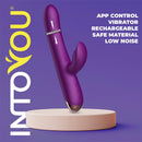 VIBRADOR SENDEL APP COM ANEL DE ESFERA INTERNO PARA CIMA E PARA BAIXO E PULSAÇÃO