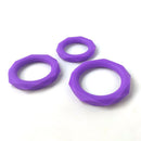 CONJUNTO DE 3 ANEIS EM SILICONE