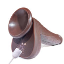 DILDO REALISTICO CENTAURO TURBO SHAKING, COM ROTAÇÃO 360º CONTROLE REMOTO EFEITO DE CALOR