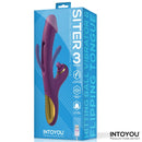 VIBRADOR SITER 3 COM MOVIMENTO DE INVERSÃO DA LÍNGUA E BATIDA DE BOLA