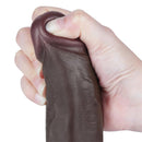 DILDO SLIDING DUAL LAYER 8.5" MULATO