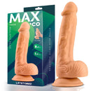 DILDO REALISTICO COM TESTÍCULOS THOM 8.3"