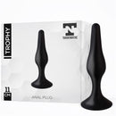PLUG ANAL TROPHY PRETO SILICONE