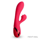 VIBRADOR TURNA USB VERMELHO