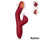 VIBRADOR COM BOLA DE ESTIMULAR O CLÍTORIS SOFT VELTER COM VIBRAÇÃO E EFEITO DE CALOR