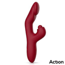 VIBRADOR COM BOLA DE ESTIMULAR O CLÍTORIS SOFT VELTER COM VIBRAÇÃO E EFEITO DE CALOR