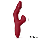 VIBRADOR COM BOLA DE ESTIMULAR O CLÍTORIS SOFT VELTER COM VIBRAÇÃO E EFEITO DE CALOR