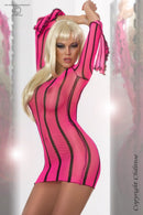 VESTIDO ROSA SEXY TAM. S/M