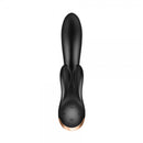 VIBRADOR DOUBLE FLEX COM APP SATISFYER PRETO